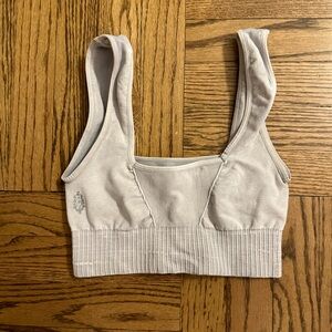 FP good karma square neck sports bra